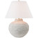 Avedon LED Table Lamp in Plaster White Rattan (268|MF3001PWRL)
