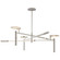 Melange LED Chandelier in Polished Nickel (268|KW5602PNALB)