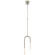 Rousseau LED Pendant in Polished Nickel (268|KW5590PNEC)