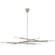 Rousseau LED Chandelier in Polished Nickel (268|KW5589PNSG)