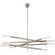 Rousseau LED Chandelier in Polished Nickel (268|KW5587PNSG)