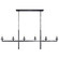 Liaison Six Light Linear Chandelier in Bronze (268|KW5203BZ)