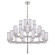 Liaison 32 Light Chandelier in Polished Nickel (268|KW5202PN)