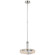 Covet LED Pendant in Polished Nickel and Alabaster (268|KW5136PNALB)
