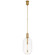 Nye LED Pendant in Antique-Burnished Brass (268|KW5132AB)
