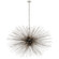 Strada 20 Light Chandelier in Burnished Silver Leaf (268|KW5075BSL)