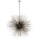 Strada 20 Light Chandelier in Burnished Silver Leaf (268|KW5072BSL)