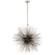 Strada 20 Light Chandelier in Burnished Silver Leaf (268|KW5071BSL)