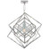 Cubist LED Chandelier in Polished Nickel (268|KW5020PNCG)