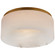 Otto LED Flush Mount in Antique-Burnished Brass (268|KW4902ABALB)