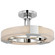 Covet LED Semi-Flush Mount in Polished Nickel and Alabaster (268|KW4142PNALB)