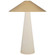 Miramar Two Light Table Lamp in Porous White Porcelain (268|KW3661PRWAB)