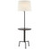 Tavlian LED Floor Lamp in Aged Iron and Gray Marble (268|KW1900AIGYML)