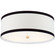 Walker Four Light Flush Mount in Gild (268|KS4071GLBL)