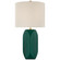 Carmilla One Light Table Lamp in Emerald Crackle (268|KS3630EGCL)