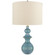 Saxon One Light Table Lamp in Sandy Turquoise (268|KS3617STUL)