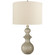Saxon One Light Table Lamp in Dove Grey (268|KS3617DVGL)