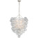 Talia LED Chandelier in Burnished Silver Leaf (268|JN5114BSLCG)