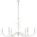 Iberia Six Light Chandelier in Plaster White (268|JN5076PW)