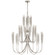 Acadia 30 Light Chandelier in Burnished Silver Leaf (268|JN5072BSL)