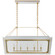 Caddo Five Light Linear Lantern in Soft White and Gild (268|JN5023SWGCG)