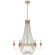 Entellina Six Light Chandelier in Vintage White and Gild (268|JN5016VWGCG)