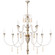 Fortuna 12 Light Chandelier in Vintage White and Gild (268|JN5014VW)