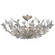 Farfalle LED Semi Flush Mount in Burnished Silver Leaf (268|JN4405BSL)