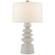 Andreas One Light Table Lamp in White Crackle (268|JN3608WTCL)