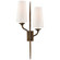 Iberia Two Light Wall Sconce in Antique Bronze Leaf (268|JN2076ABLL)