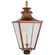 Albermarle Gas Gas Post Light in Soft Copper and Brass (268|CHO7430SCCG)