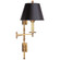 Dorchester Swing Arm One Light Swing Arm Wall Lamp in Antique-Burnished Brass (268|CHD5102ABB)