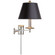Dorchester Swing Arm One Light Swing Arm Wall Lamp in Polished Nickel (268|CHD5101PNB)