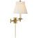 Dorchester Swing Arm One Light Swing Arm Wall Lamp in Antique-Burnished Brass (268|CHD5101ABSC)