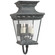 Elsinore Four Light Wall Lantern in Weathered Zinc (268|CHD2952WZ)