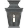 Elsinore One Light Wall Lantern in Weathered Zinc (268|CHD2945WZCG)