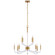 Reagan 12 Light Chandelier in Antique-Burnished Brass and Crystal (268|CHC5903ABCG)