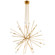 Stellar LED Chandelier in Gild (268|CHC5600G)