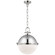 Adrian LED Pendant in Polished Nickel (268|CHC5491PNWG)