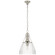 Prestwick One Light Pendant in Polished Nickel (268|CHC5476PNCG)