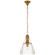 Prestwick One Light Pendant in Antique-Burnished Brass (268|CHC5475ABCG)