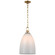 Andros LED Pendant in Antique-Burnished Brass (268|CHC5426ABWG)