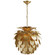 Cynara One Light Chandelier in Gild (268|CHC5165G)