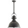 Country Industrial One Light Pendant in Bronze (268|CHC5136BZBZ)