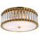 Kean LED Flush Mount in Hand-Rubbed Antique Brass (268|CHC4925HABCG)