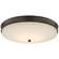 Launceton LED Flush Mount in Bronze (268|CHC4603BZWG)