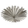 Claymore LED Flush Mount in Burnished Silver Leaf (268|CHC4402BSL)