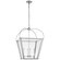 Riverside Four Light Lantern in Polished Nickel (268|CHC3439PNCG)