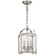 Arch Top Three Light Lantern in Polished Nickel (268|CHC3420PN)