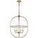 Desmond Cage Four Light Lantern in Gild (268|CHC2224G)